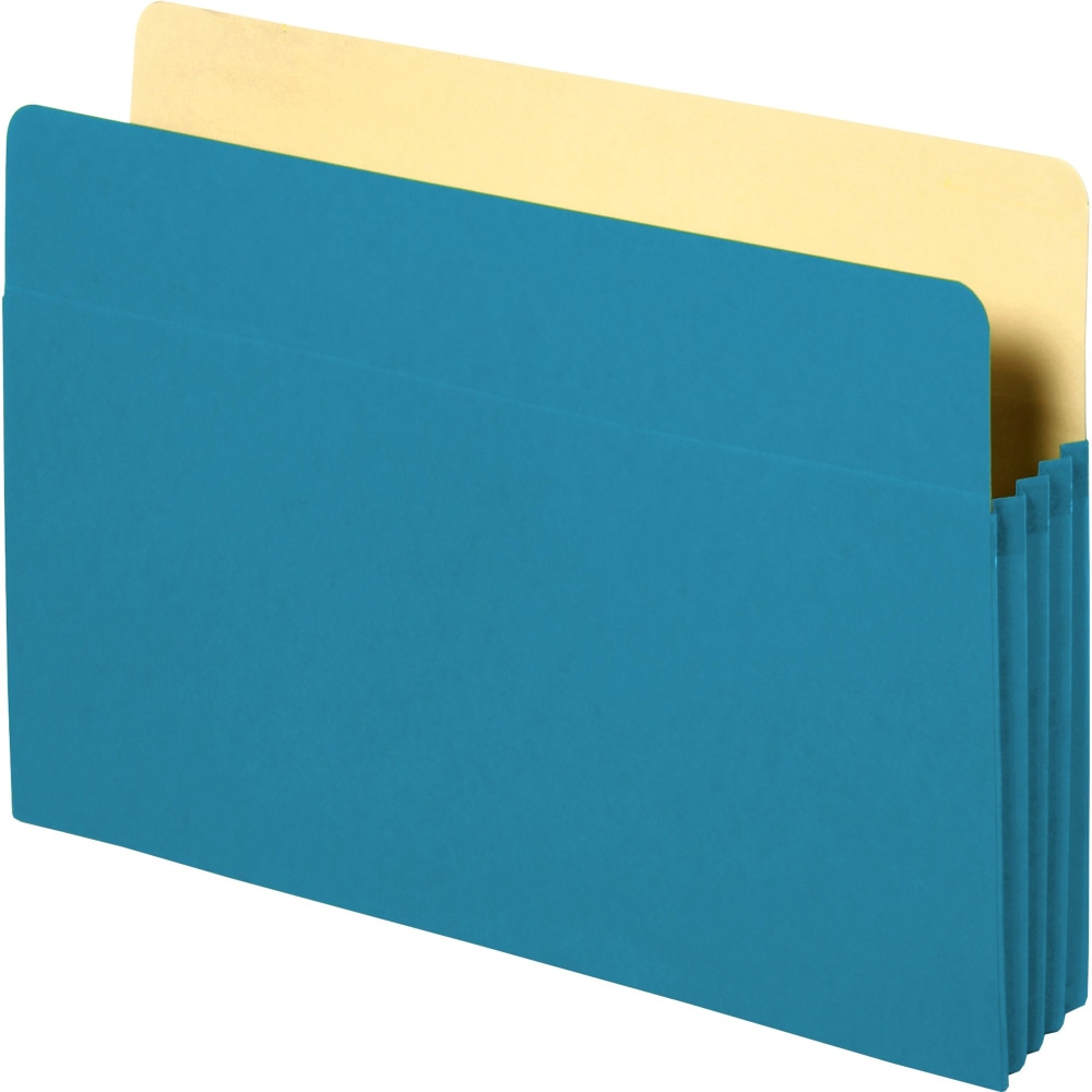 Sparco Accordion File Pocket, 9 1/2in x 11 3/4in, 3 1/2in Expansion, Blue MPN:26550