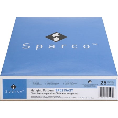 Hanging File Folder, PK25 MPN:BSN5215AST