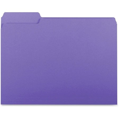 File Folder, Purple, Paperboard, PK100 MPN:BSN99717