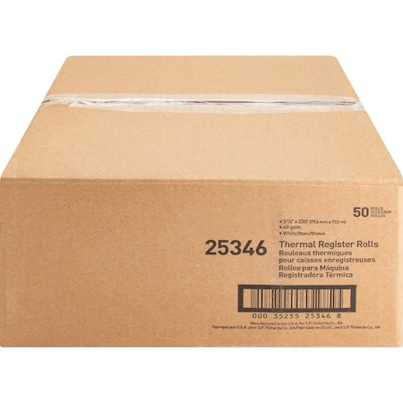 Paper Roll, 230 ft, White, PK50 MPN:BSN25346
