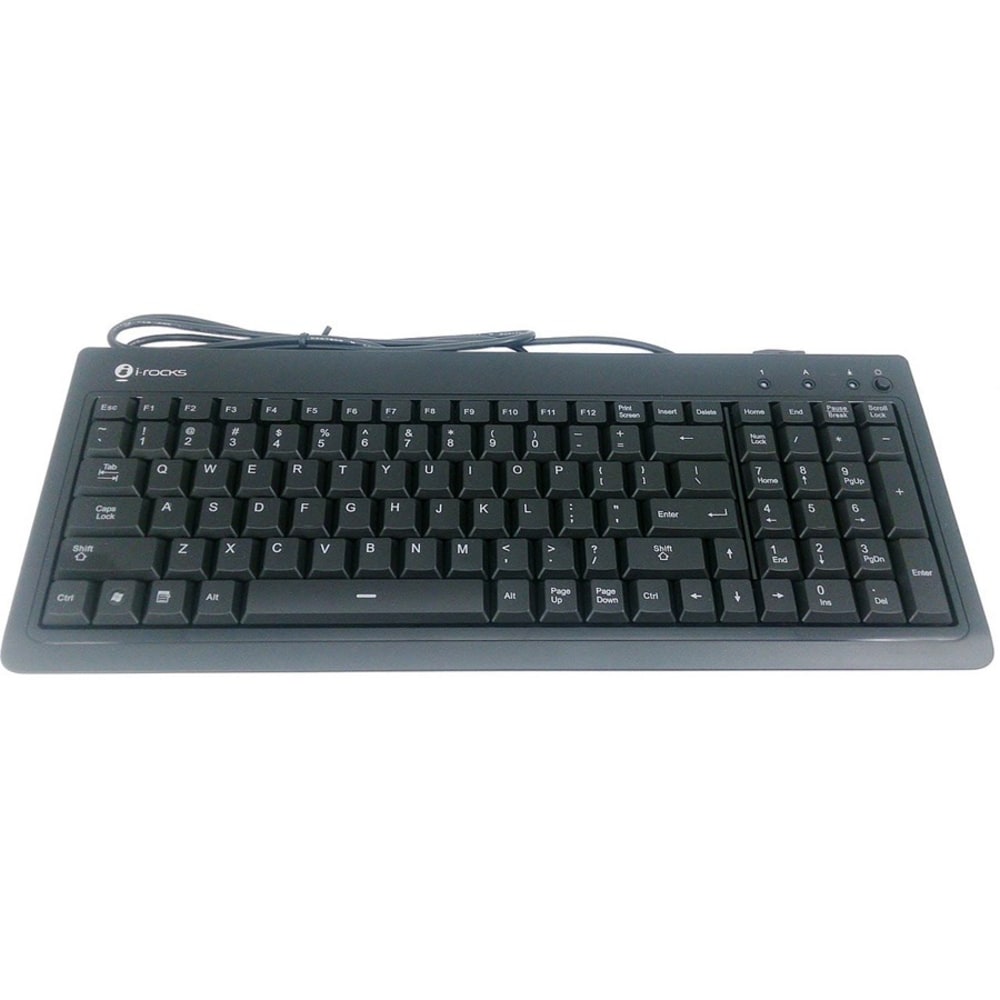 BUSlink i-Rocks KR-6820E-BK Slim USB Keyboard MPN:KR-6820E-BK