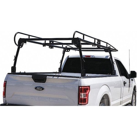 138 Inch Long Black Steel Truck Ladder Rack MPN:1501150