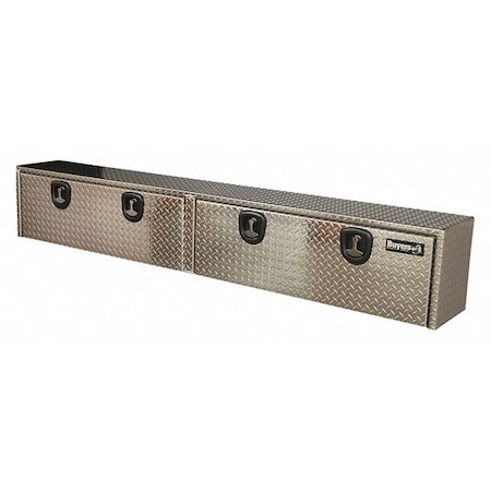 16x13x96 Inch Diamond Tread Aluminum Topsider Truck Box MPN:1701561