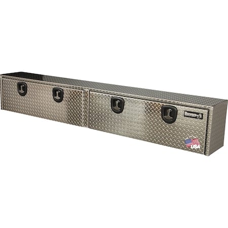 18x16x96 Inch Diamond Tread Aluminum Topsider Truck Box MPN:1701568