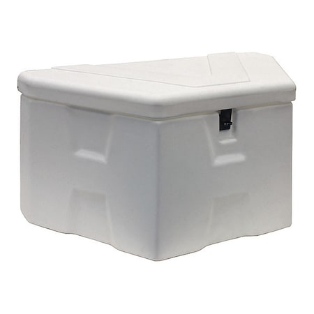 36 Inch Wide White Poly Trailer Tongue Truck Box MPN:1701679