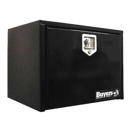 18x18x18 Inch Black Steel Underbody Truck Box MPN:1702295