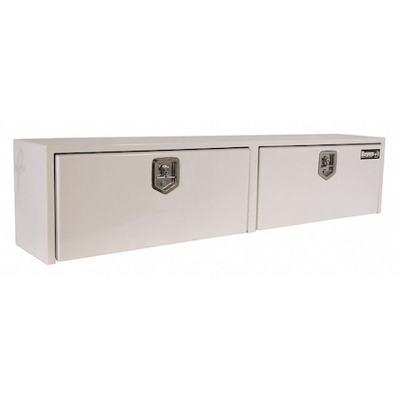 16x13x88 Inch White Steel Topsider Truck Box MPN:1702850