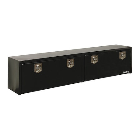 16x13x96 Inch Black Steel Topsider Truck Box MPN:1702960