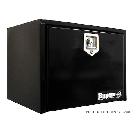 15x13x18 Inch Black Steel Underbody Truck Box MPN:1703321