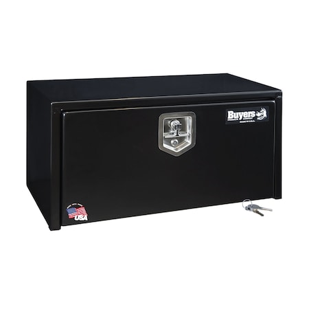 15x13x30 Inch Black Steel Underbody Truck Box with T-Handle MPN:1703324