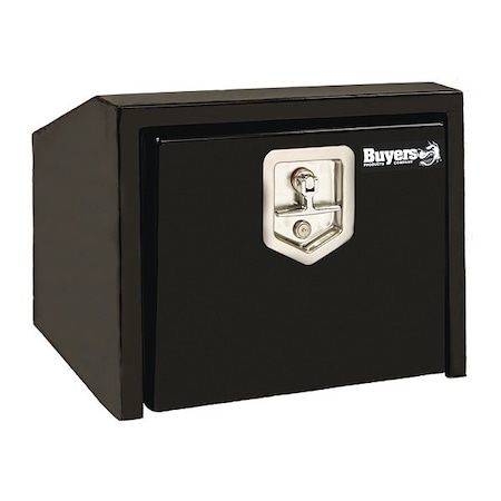 14x12x30 Inch Black Steel Underbody Truck Box with T-Handle MPN:1703353