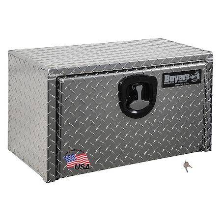 14x12x16 Inch Diamond Tread Aluminum Underbody Truck Box MPN:1705148