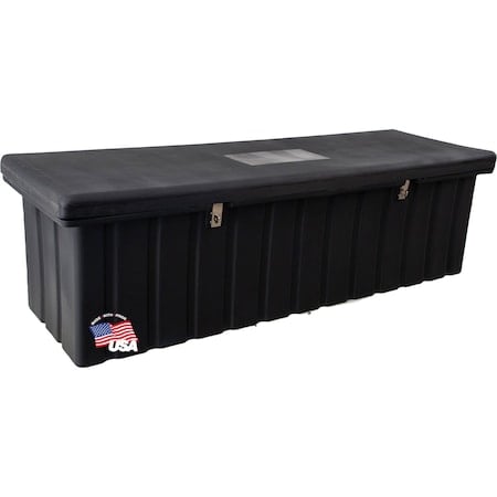 23Hx25Dx77W Inch Black Poly Multipurpose Chest MPN:1712260