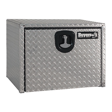 18x18x36 Inch Diamond Tread Aluminum Underbody Truck Box with 3-Pt. Latch MPN:1735105