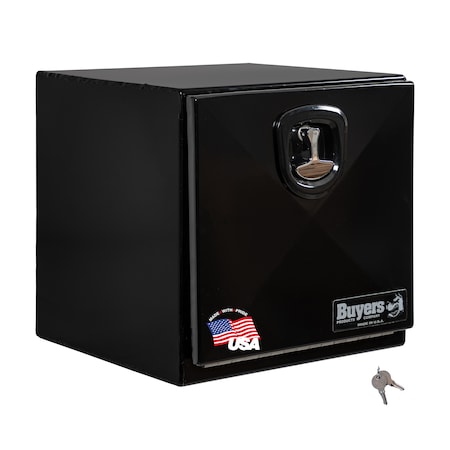 18x18x18 Inch Pro Series Black Steel Underbody Truck Box MPN:1752799
