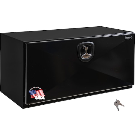 18x18x30 Inch Pro Series Black Steel Underbody Truck Box MPN:1752803