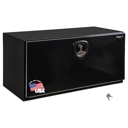 18x18x36 Inch Pro Series Black Steel Underbody Truck Box MPN:1752805