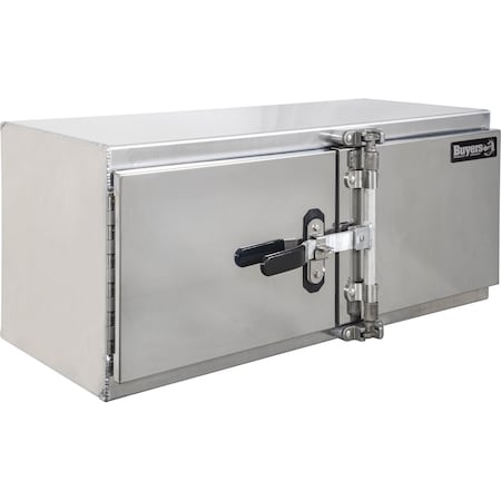 18x18x48 Inch Smooth Aluminum Underbody Truck Tool Box - Double Barn Door, Cam Lock Hardware MPN:1762603