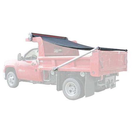 14-23 Foot Aluminum Tarp Kit 600W/90-1 Gear Motor - 5 Springs With Wind Deflector MPN:5545000