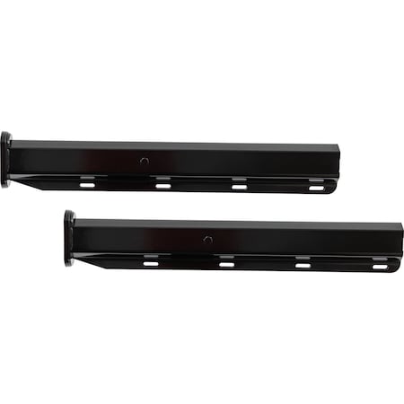 Mudflap Hanger, Black, Steel MPN:85930010