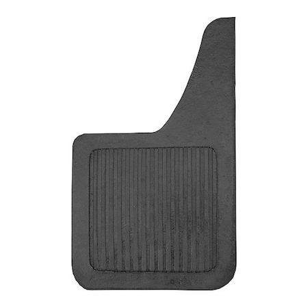 Heavy Duty Black Rubber Mudflaps 10x18 Inch (Teardrop Style) MPN:B1018LSP