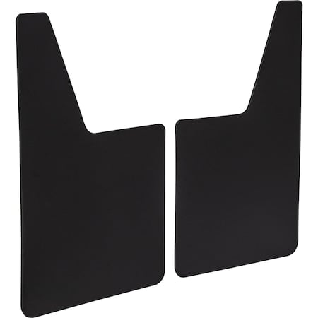 Mudflaps, 17 3/4 in X 11 3/4 in, Polymer, Black, 1 PR MPN:B117518PPBPKGD