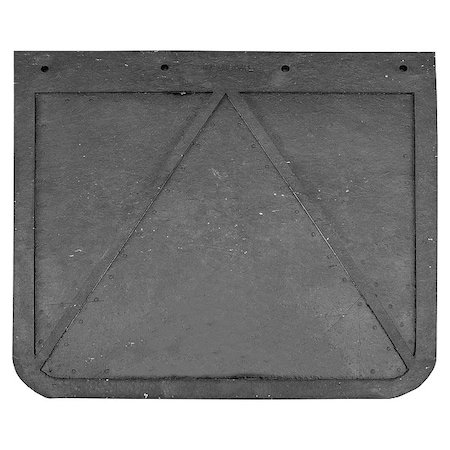 Mud Flaps, 18 in X 20 in, Rubber, Black, 1 PR MPN:B2018LSP
