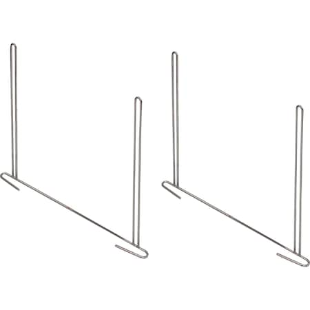 Anti-Sail Bracket, Steel, Silver, 2 PK MPN:B2436ASBC