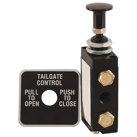 4-Way 2-Position Manual Air Valve With Five 1/8 Inch NPT Ports MPN:BAV010