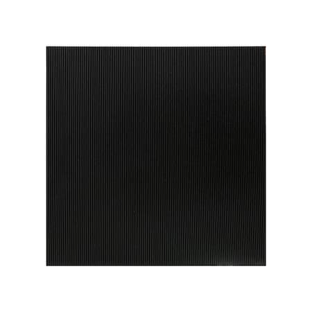 Mudflaps, 24 in X 24 in, Composite, Black, 1 PR MPN:BSGS2424PKGD