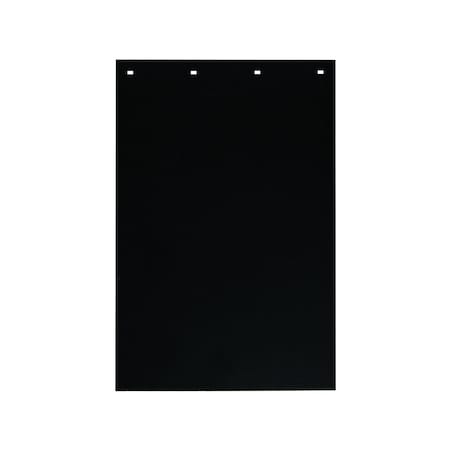 Mudflaps, 36 in X 24 in, Composite, Black, 1 PR MPN:BSGS2436PKGD