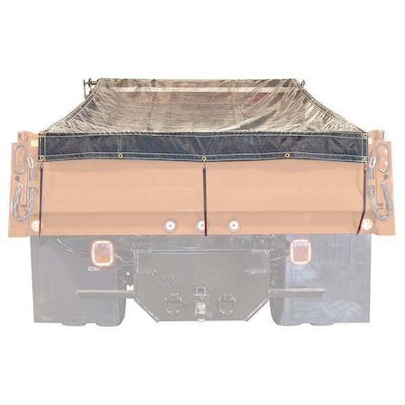 Aluminum Tarp System With Mesh Tarp 7 x 18 Foot MPN:DTR7018