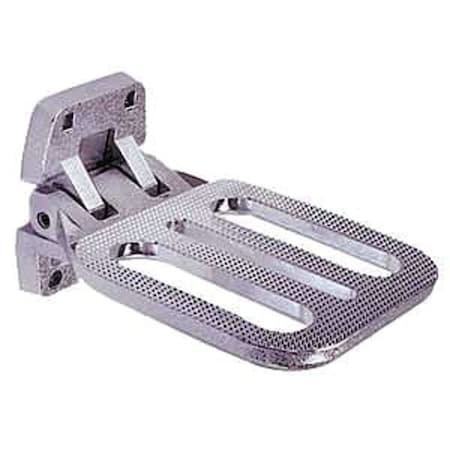 6 3/4 in W Chrome Steel Folding Step MPN:FS2797CH