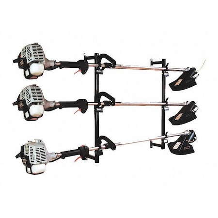 3-Position Snap-In Trimmer Rack for Enclosed Landscape Trailers MPN:LT12