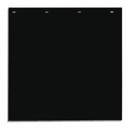 Mudflap, Black, Polymer, 24