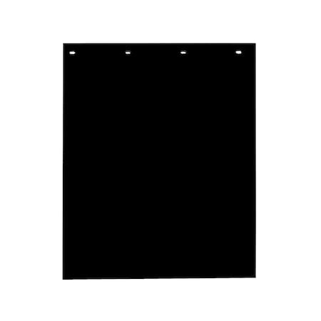 Mudflaps, 30 in X 24 in, Polymer, Black, 1 PR MPN:RC30PPBPKGD