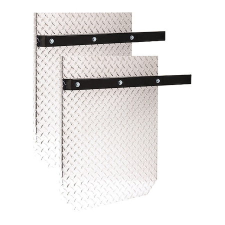 Aluminum Diamond Tread Splash Guards 22x28 Inch MPN:SG2229