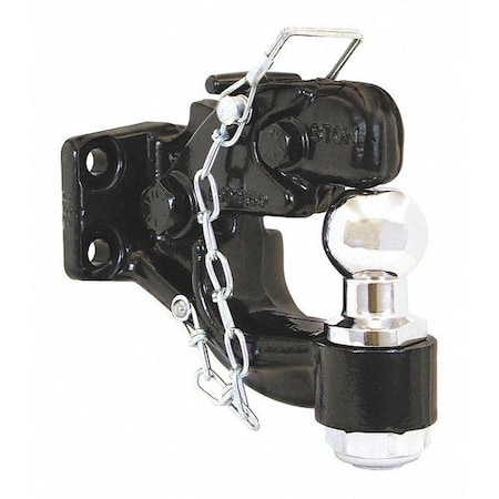 8 TON Combination Hitch With Mounting Kit 2 Inch Ball BH8 Series MPN:10050