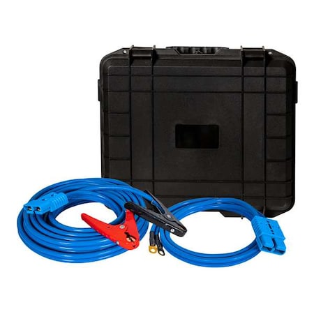 28 Foot Long Booster Cables With Blue Quick Connect - 600 Amp MPN:5601026