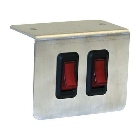 SAM Double Pre-Wired Switch Panel With Aluminum Bracket MPN:6391002