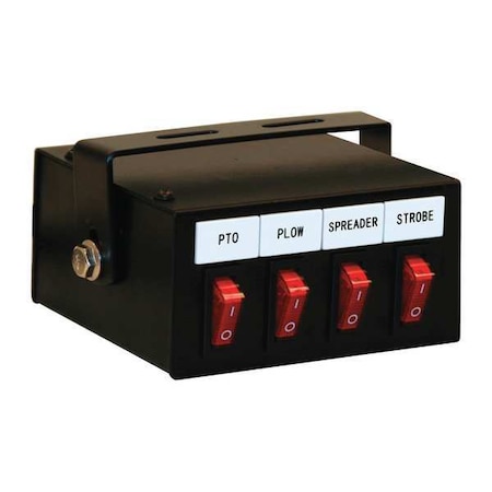 4 Function Backlit Pre-Wired Switch Box Fused With Relay And Circuit Breaker MPN:6391104