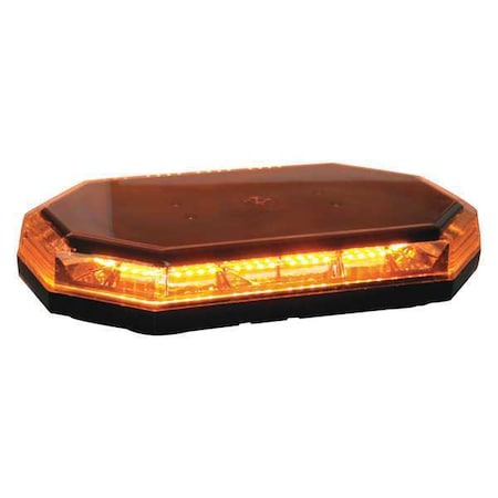 15 Inch Octagonal LED Mini Light Bar - Amber MPN:8891060