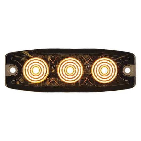 Ultra Thin 3.5 Inch Amber LED Strobe Light MPN:8892230