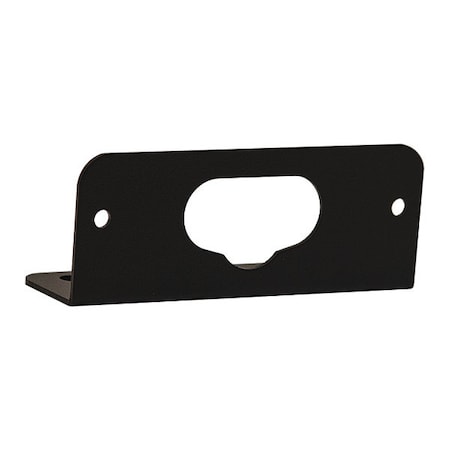 Black Mounting Bracket For 3.375 Inch Thin Mount Horizontal Strobe Lights MPN:8892325