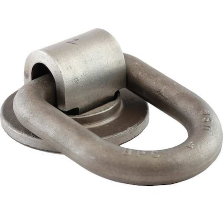1 Inch Forged 360 Degree Rotating D-Ring With Weld-On Mounting Bracket MPN:B51
