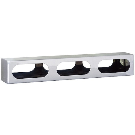 Triple Oval Light Box, 4x25x3.5 In., SST MPN:LB3253SST