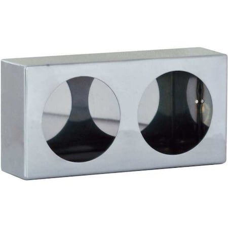 Dual Round Light Box Stainless Steel MPN:LB6123SST
