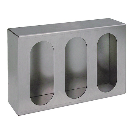 Grey Primed Steel Triple Oval Light Box MPN:LB8133