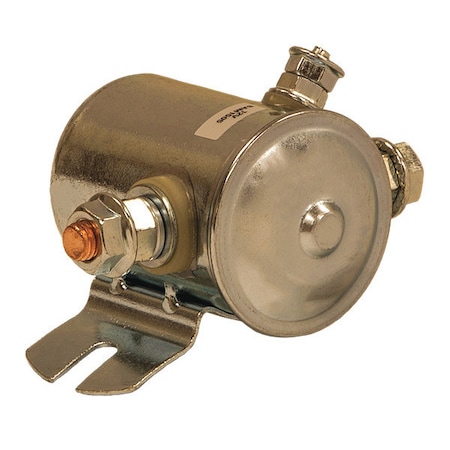 Continuous Duty 12 Volt Steel Case Insulated Solenoid +12V To Activate MPN:B98596