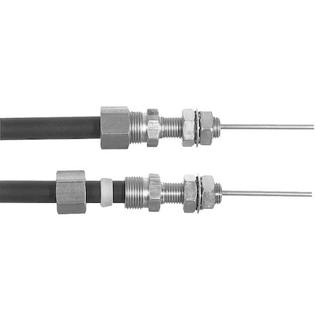 Bulkhead Fitting, 3/8 In, 0.375 Conduit MPN:1238